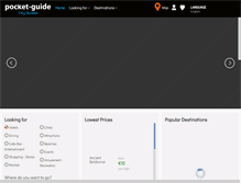 Tablet Screenshot of pocket-guide.gr